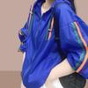 Quick-drying Zip-up Hoodie Thin Sunscreen Coat for Women with Breathable and Anti-UV Design