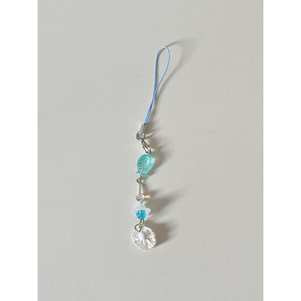 boraand Seashell Key ring Heart Keychain (attachable) (3,000 won)