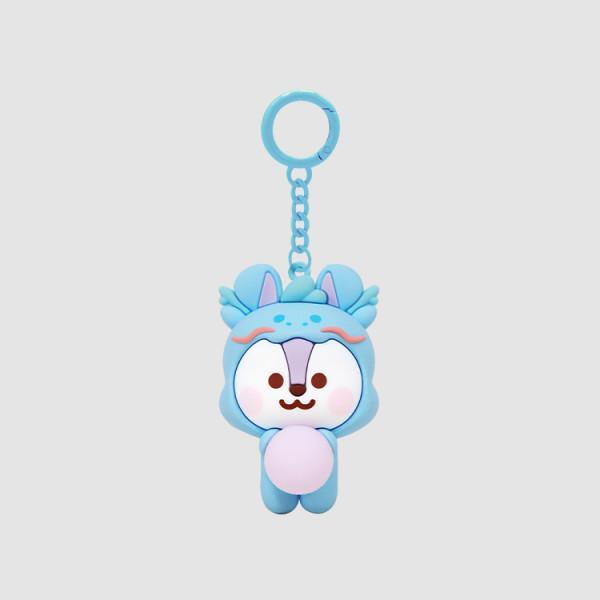 

Брелок для ключей с фигуркой дракона Line Friends BT21 MANG BABY