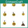 Chaveiro Emoji Boneca de Pelúcia Com Expressões Faciais Curtas e Fofas Para Acessórios de Celular e Colecionadores