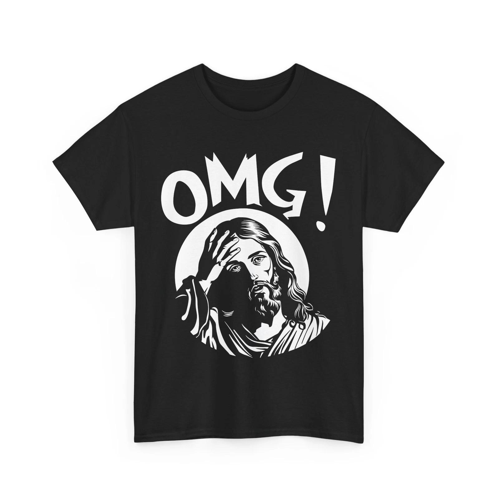 Jesus Meme T-Shirt | Funny OMG Single Shirt M