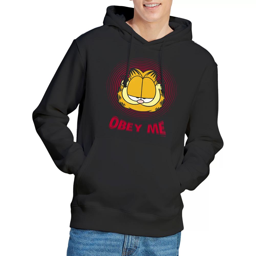 Garfield Mens Obey Me Hoodie