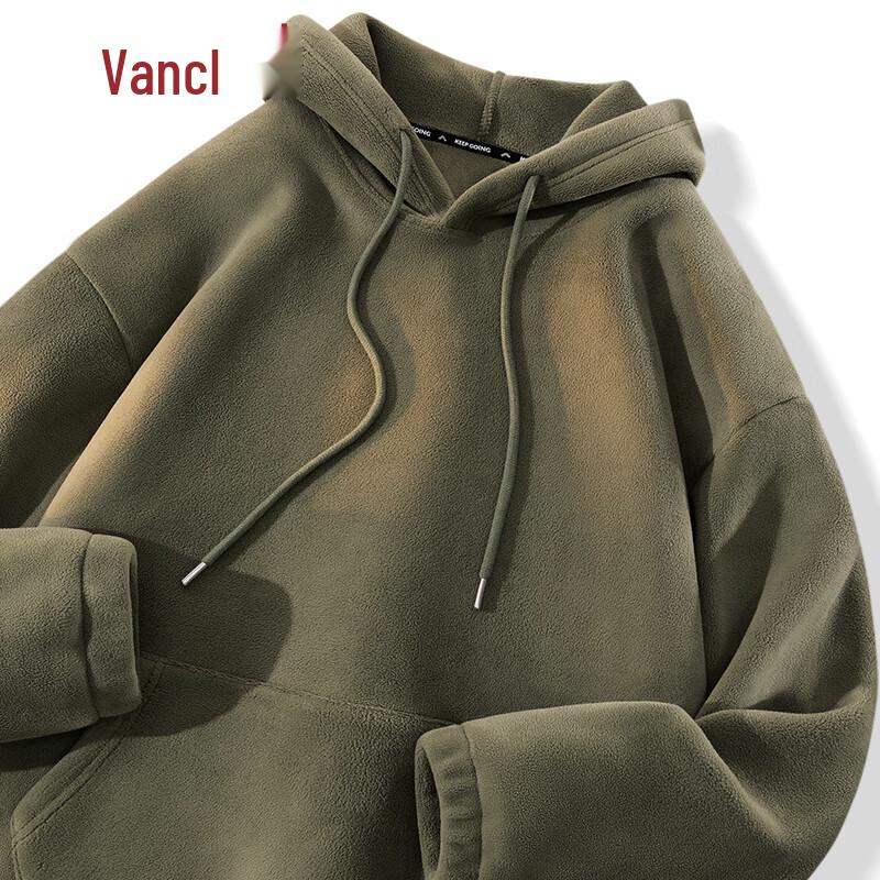 

VANCL Men s Fleece Lined Casual Hoodie XL