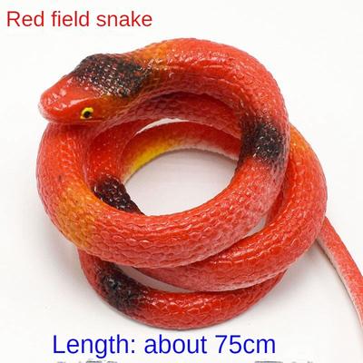 Prank Toys Workmanship Multi Color Household Products Rubber Imitation Snake Health And Safety Tpr Soft Adhesive Novelty Toys