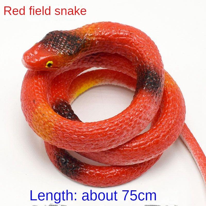 Prank Toys Workmanship Multi Color Household Products Rubber Imitation Snake Health And Safety Tpr Soft Adhesive Novelty Toys