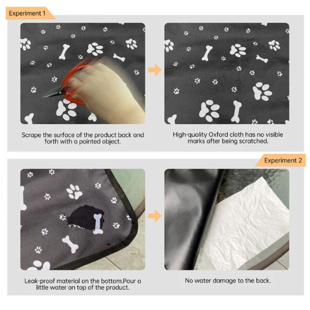 Single-Layer Dog Cat Car Mat Anti-Dirt Pet Car Seat Cover Pet Car Seat Cushion Outdoor Travel