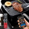 Smart Meat Thermometer Wireless Meat Thermometer Long Range Digital Food Thermometer Barbecue Thermometer for Smoker Rotisserie