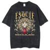 Expedition Gamer T Shirt Men Vintage Wash Cotton Top Game Fan Tee Streetwear