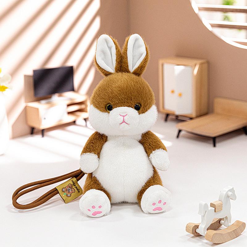 Pouch Soft Pocket Rabbit Plushie Pp Cotton Fill Children Plush Enthusiasts Toy