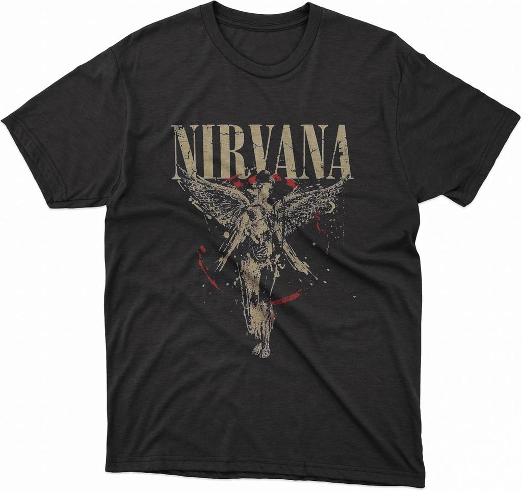 Grayce Nirvana™ in Utero Angel Splatter T-Shirt by Nirvana™ Splatter US Alpha