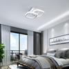DELIPOP Small Ceiling Light, Square Modern LED Ceiling Light Fixture, 6500K Cool White Light Acrylic Hallway Light Fixture Ceiling Lamp for Hallway