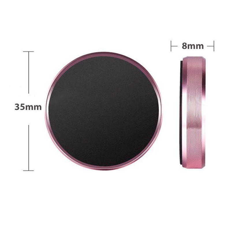 Universal Magnetic Car Phone Holder Round Colorful Strong Magnet Cellphone Stand Car Magnet Sticker for IPhone Auto Accessories
