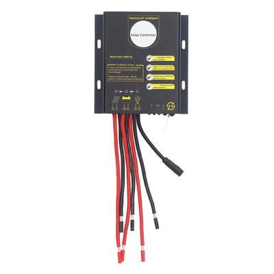 PWM Solarladeregler 12 bis 24V 30A Bluetooth Wasserfest Einstellbar Universell Solar