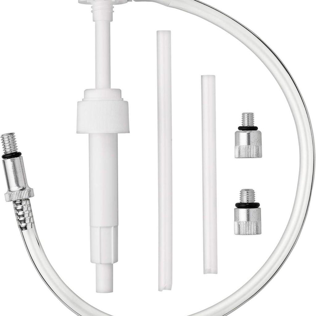 8cc Hand-Press Lubricant Pump with Adapter - Multifunctional Manual Oil Suction Pump