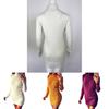 Sexy Autumn And Winter Knit Dress Slim Fit And High Collar Twist Design
