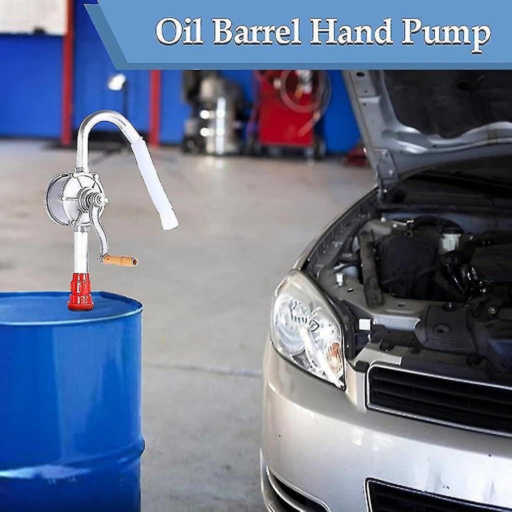 Oil Barrel Pump, For Petrol Fuel Garage Hand Drum Barrel Pump Tool