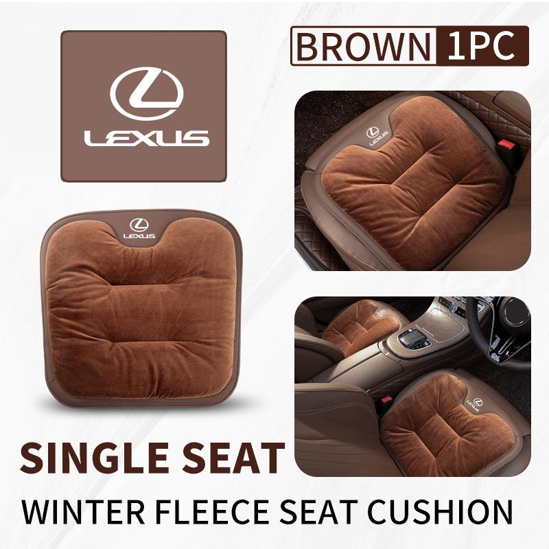 For Lexus Flannel Car Exclusive Seat Covers Soft Breathable Seat Cushion RX350 IS250 CT200h ES250 ES300h NX300h IS200 GS300