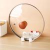 Kitchen Storage Organizer Cat Design Ceramic Utensil Rack Stove Holder Spoon Rest Pot Lid Stand