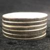 2Pcs Antique Feng Shui Chinese Double Dragons Bead Lucky Coins Collection Gift
