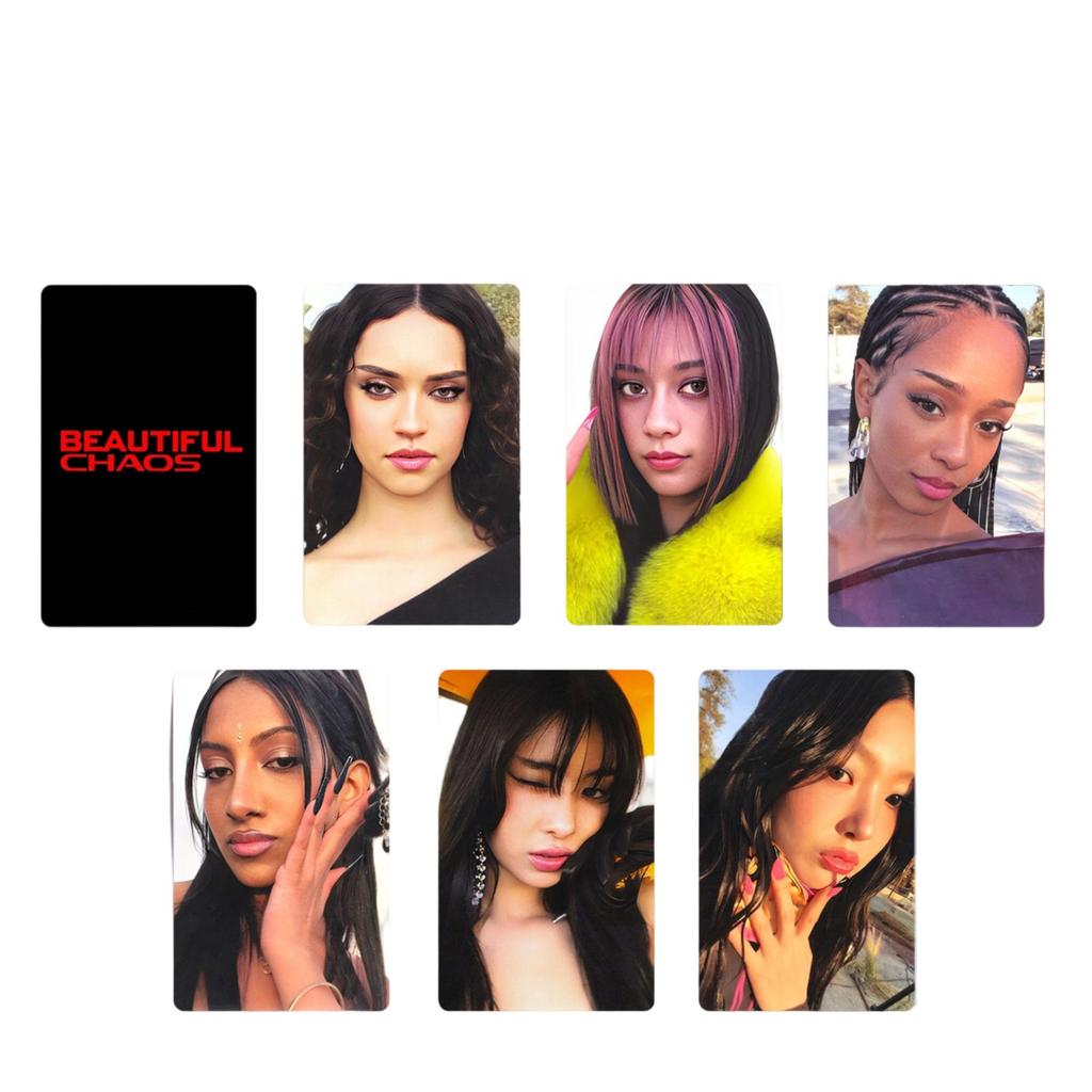 Girl Group Peripheral Accessories Girl Group Group Peripheral 6 Pcs Peripheral Card