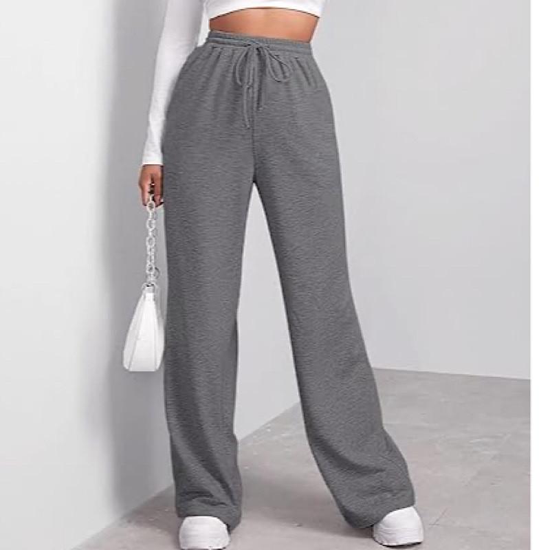 Y2k Retro Stil Weiter Bein Jogginghose Für Damen Mit Kordelzug Lässiger Komfort