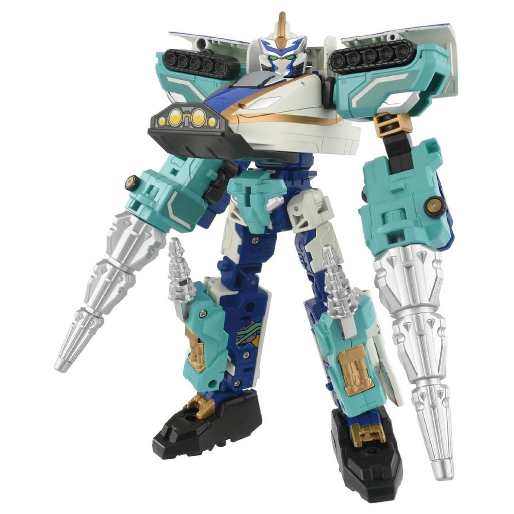 Takara Tomy Plarail Shinkalion CW E7 Kagayaki Drill Form Train Toy for Ages 3 and Up