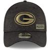 New Era 39Thirty Casquette Salut Pour Service - Vert Bay Packers - M/L