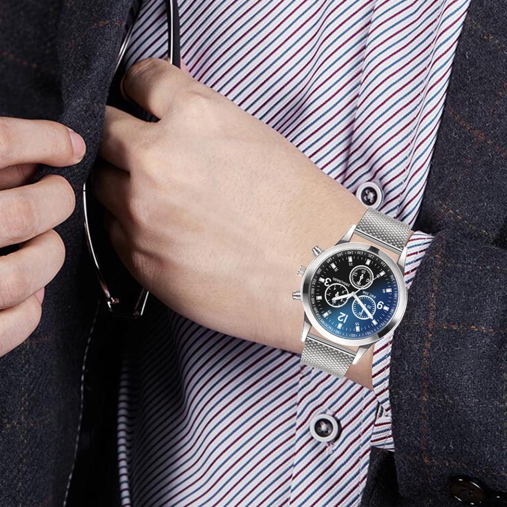 Orologi di lusso Orologio al quarzo Orologio con cinturino casual con quadrante in acciaio inossidabile 