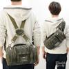 Shoulder Bag Backpack Body Bag Waist DWG50088 Khaki [Device]