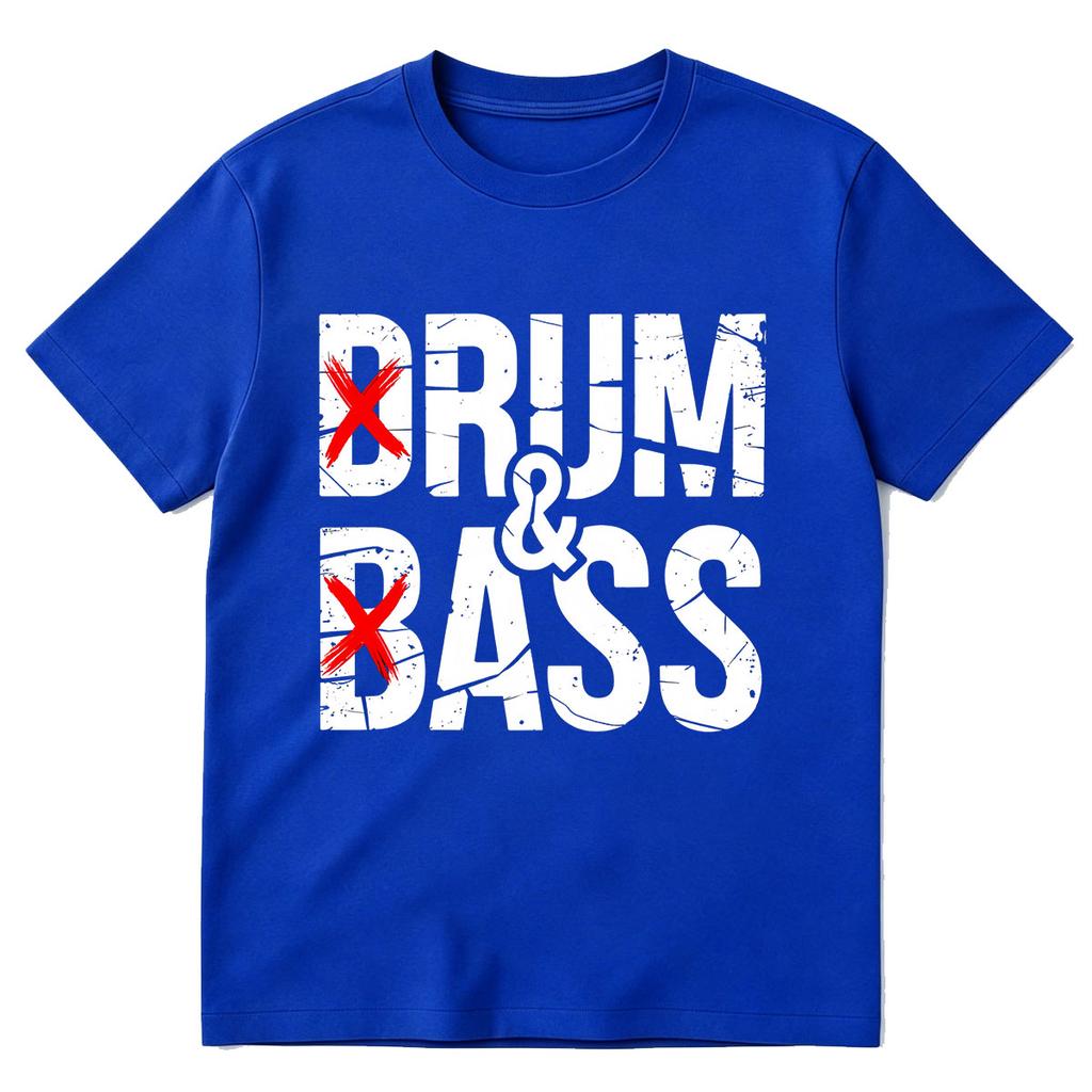 Funny Drum and Bass T Shirt Rum and Ass Lovers Jokes Tshirt Unisex Women Clothing Summer Cotton Short Sleeve Tshirts Streetwears