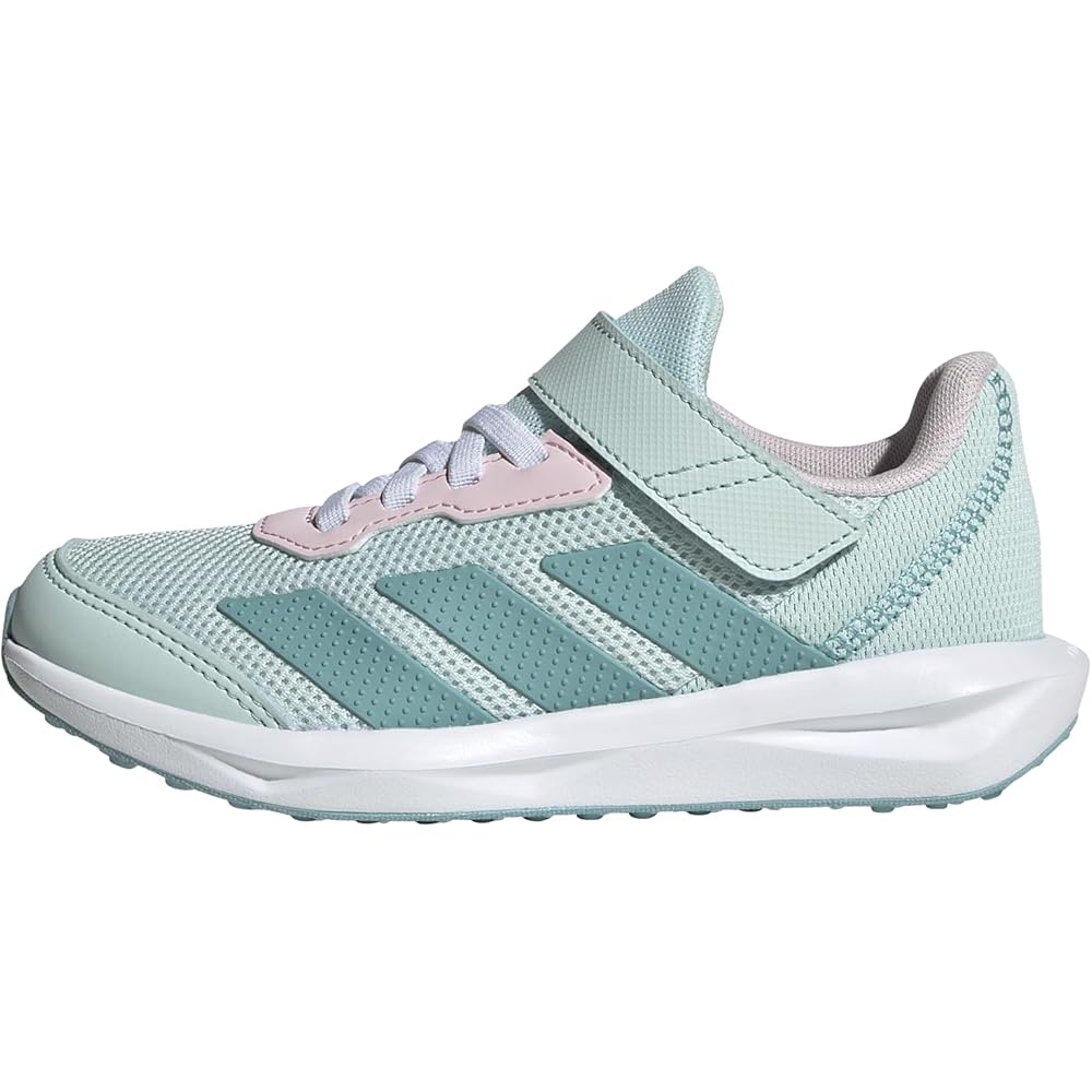 Adidas Faito EL Kids Sneakers Unisex Boys Girls 17-25.5cm Halo Mint Mint Tone Clear Pink Size 24.0 cm