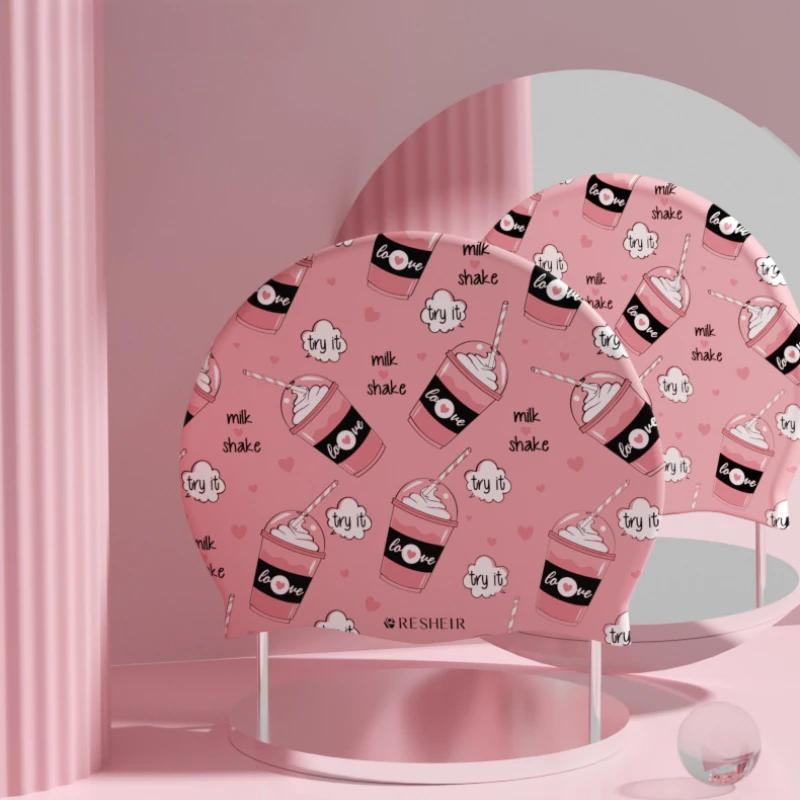 Printed Swimming Caps Men Women Waterproof Soft Silicone Swim Caps Large Size Ear Protection Adult Diving Surfing Swimming Caps