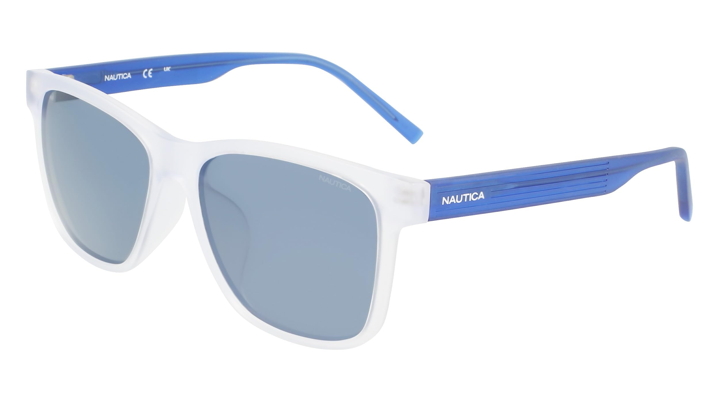 Nautica Sunglasses N6009SLB Matte Clear Crystal
