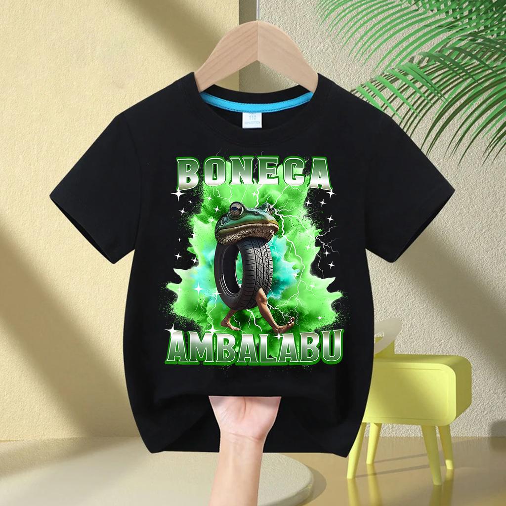 Fashion Children's T-shirt Boys Girls Cartoon CosPlay Short Sleeve T-shirt Funny Printed Kids Tees Top