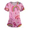 Moda para Mujer Monos de Manga Corta con Cuello en V con Bolsillos Tops Estampados Ropa