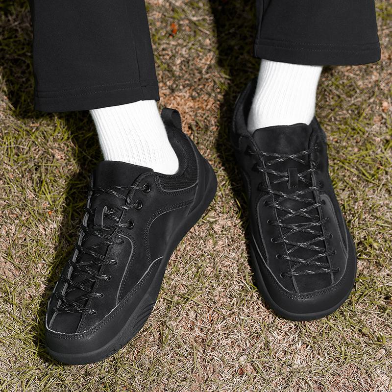 Spring /Autumn Running Sports Shoes Men's Thick Bottom Color Hot-selling Women's Shoes Outdoor Wide-Toe Shoes, Large-Size Hiking Couples' Shoes