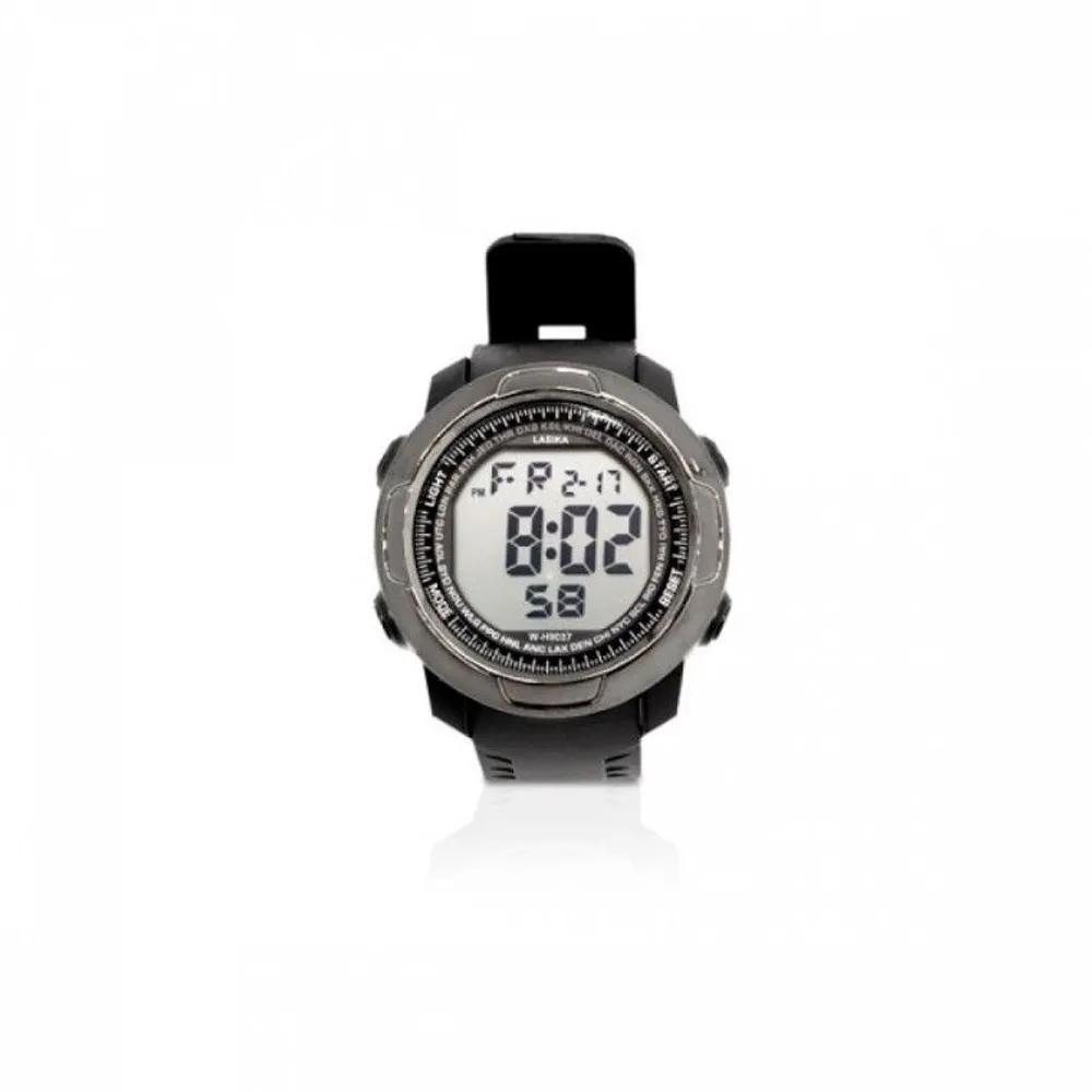 Sports digital wristwatch casual rubber outdoor waterproof