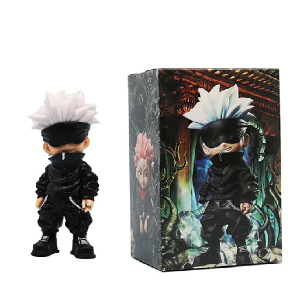 

Jujutsu Kaisen PVC Figure Set Kawaii Car Decoration Toy Gift - Itadori Yuji Gojo Satori 13CM