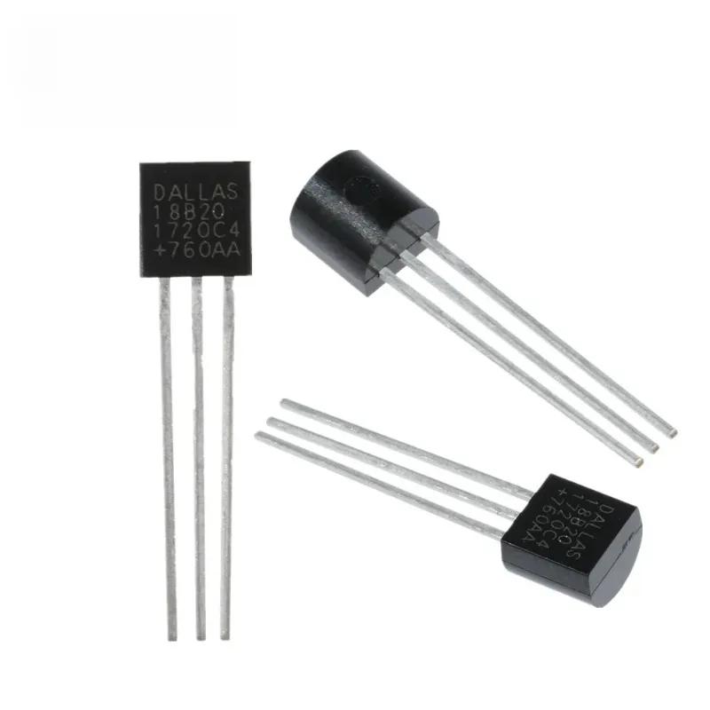 5/10PCS DS18B20 18B20 TO-92 Temperature Sensor Programmable Digital Thermometer for Arduino