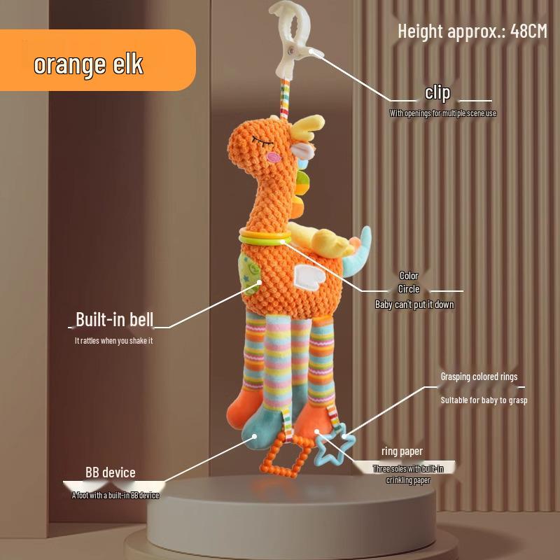 Baby Stroller & Crib Hanging Rattle Toy Wind Chime