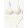 Women S meSh Removable puSh Up Bra Triangle Panty Set 0825385521 0825311521