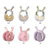 Cartoon Stuffed Frog Shape Plush Earmuff Adult Elastic Ear Warmer Winter Cold Winter Presents for Students Teens Skiing