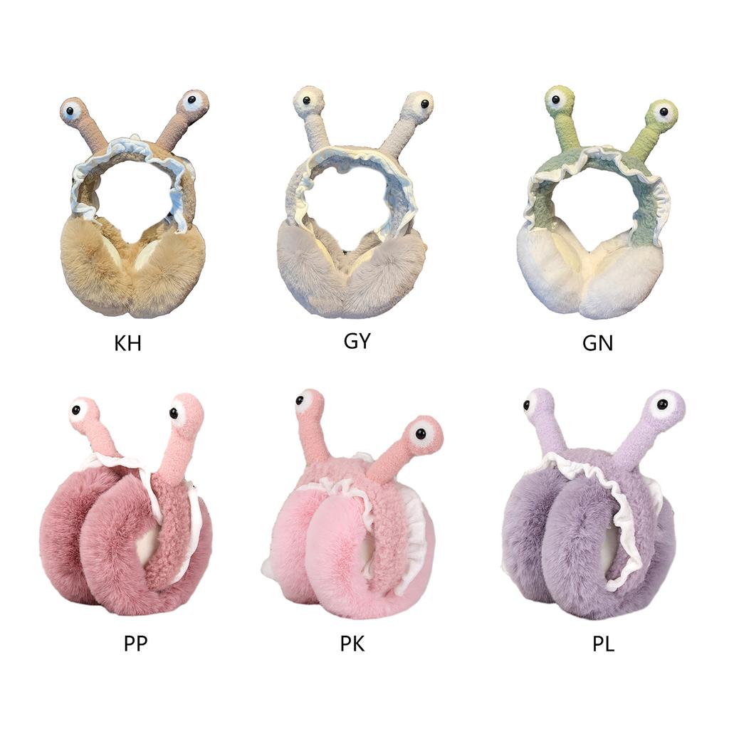 Cartoon Stuffed Frog Shape Plush Earmuff Adult Elastic Ear Warmer Winter Cold Winter Presents for Students Teens Skiing