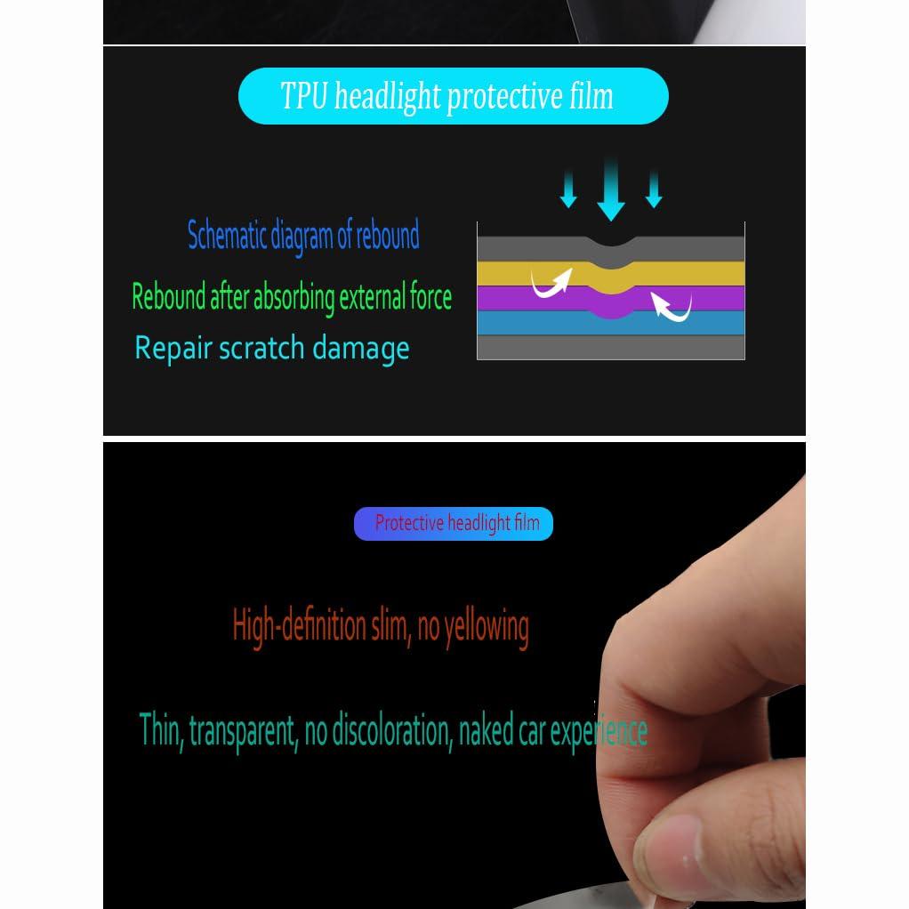 Car Headlight Protection Film Fit For Volvo XC60 XC90 XC40 V90 V60 S60 S90