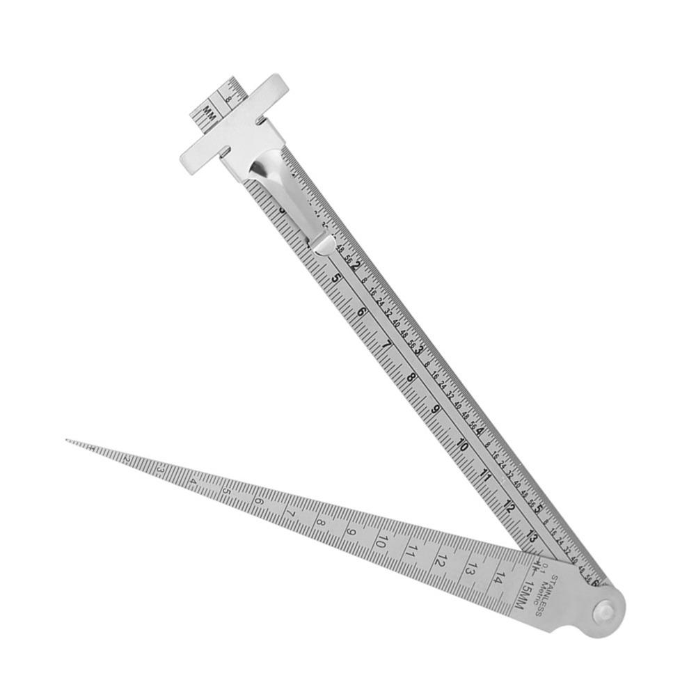 Stainless Steel Welding Taper Gauge Hole Inspection Tool  Welding Inspection