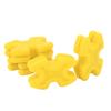 4 Stück Bogen Wurfarm Dämpfer Verschleißfest Gummi Reduzierend Geräusch Vibration Compound Bogen Wurfarm Stabilisator Schalldämpfer Gelb