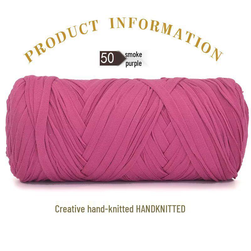 200g High Elastic Cloth Strip Yarn for DIY Weaving: Crochet Blankets, Floor Mats, Storage Baskets & More
