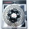 Universal 220*70mm 3 Hole Floating Disc Motorcycle Front Rear Brake Disc For Honda Yamaha RSZ JOG FORCE M3 Niu Scooter Dirt Bike