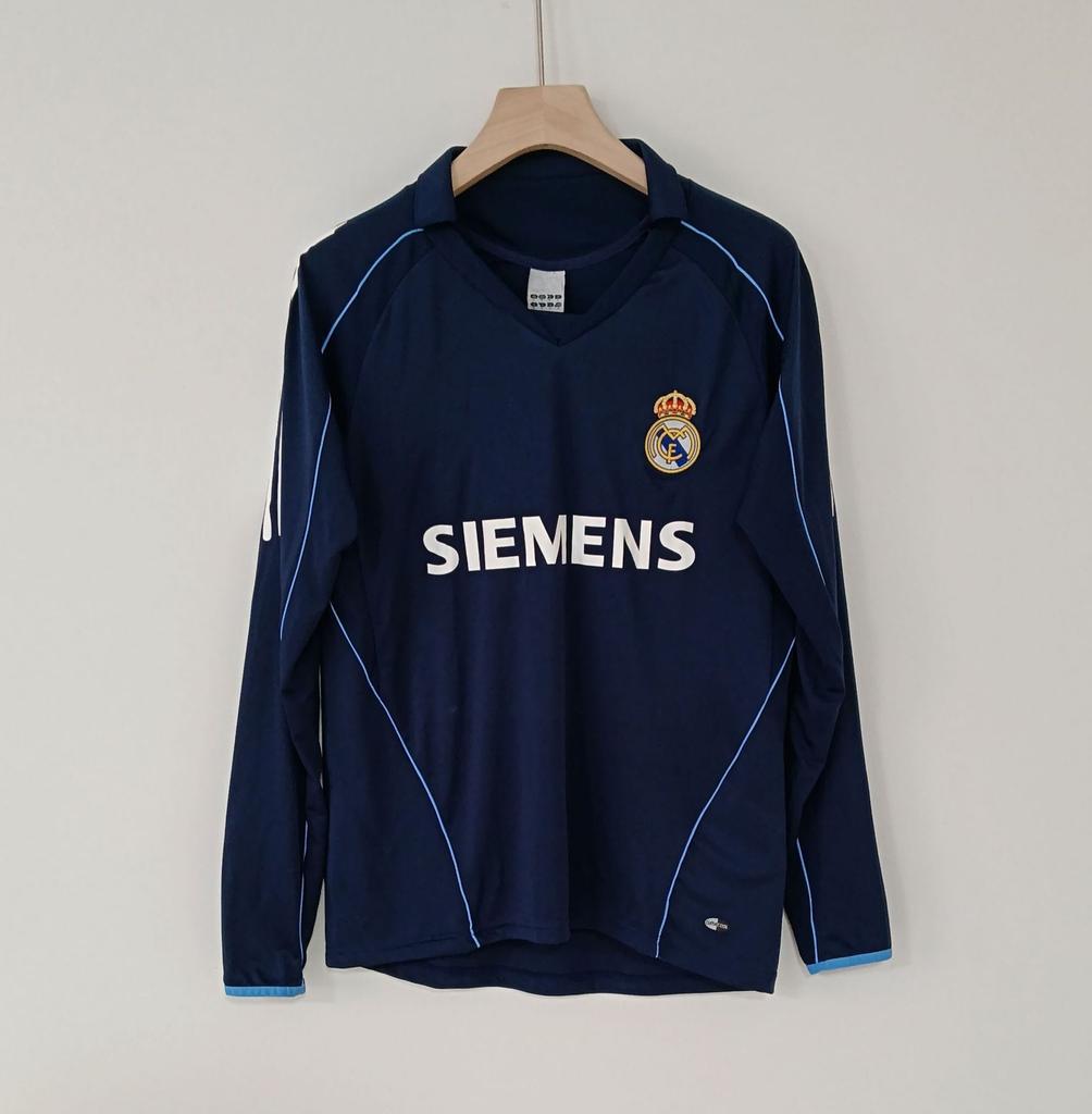 Langarm Vintage Trikot Fußballtrikot Real Madrid, Manchester United, England Arsenal, Portugal Inter Mailand AC Replica Trikot