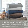 Tramparan Imabari Towel Handkerchief Towel Minimal Towel Individually Wrapped Gift Set of 6 (Assorted) Approx. 25 x 25 cm Imabari Towel Certified Soft